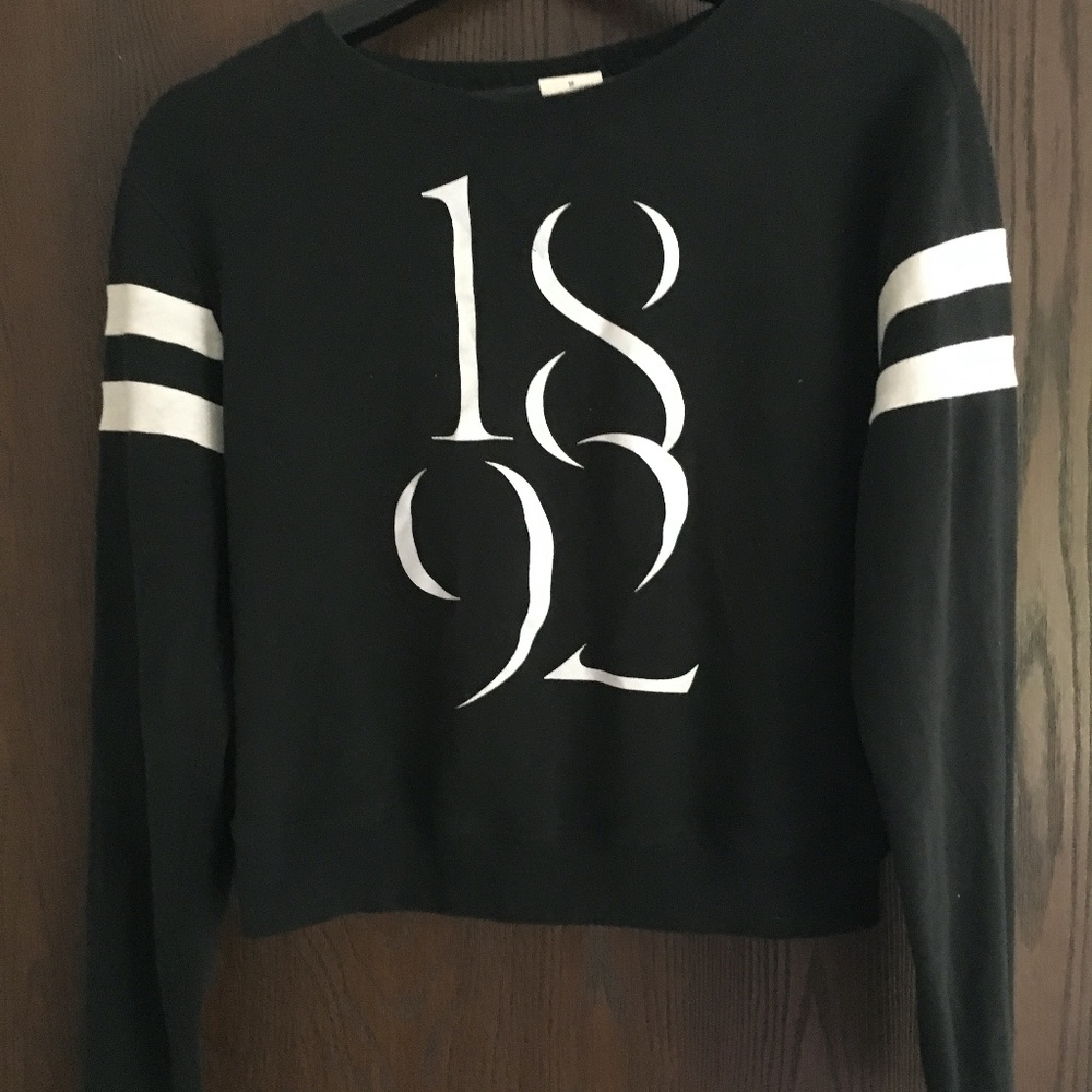 abercrombie and fitch cropped sweatshirt